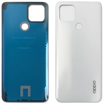 Задняя крышка корпуса Oppo A15 CPH2185. Oppo A15s CPH2179 белая Оригинал
