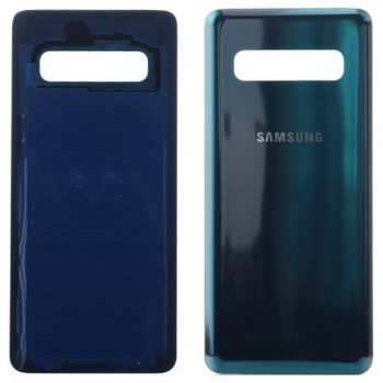 Задняя крышка корпуса Samsung G973 (SM-G973F, SM-G973F/DS) Galaxy S10 зеленая Оригинал