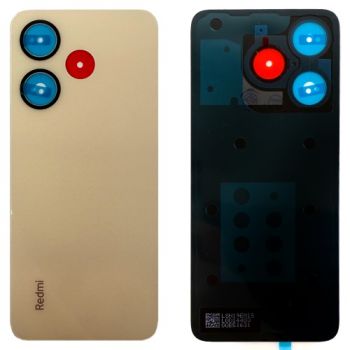 Задняя крышка корпуса Xiaomi Redmi 13 2404ARN45A, 24040RN64Y золотая Оригинал