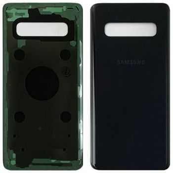 Задняя крышка корпуса Samsung G973 (SM-G973F, SM-G973F/DS) Galaxy S10 черная Оригинал