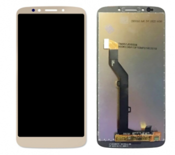 Дисплей Motorola XT1922, XT1922-2, XT1922-3 Moto G6 Play с сенсором (тачскрином) золотой