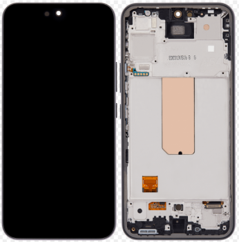 Дисплей Samsung A546 (SM-A546B, SM-A546B/DS) Galaxy A54 с сенсором (тачскрином) черный с рамкой OLED
