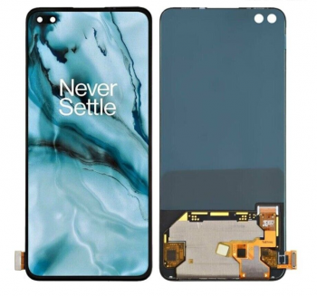 Дисплей OnePlus Nord AC2001, AC2003 с сенсором (тачскрином) черный OLED
