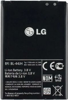 Аккумулятор (батарея) LG E440, E445, E450 ,E455, E460, H410, P750, P870 BL-44JH 1700mAh Оригинал