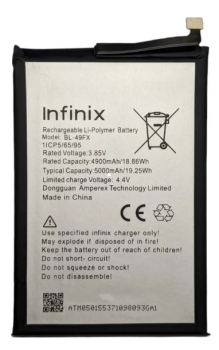 Аккумулятор (батарея) Infinix Hot 10s NFC BL-49FX 5000mAh Оригинал