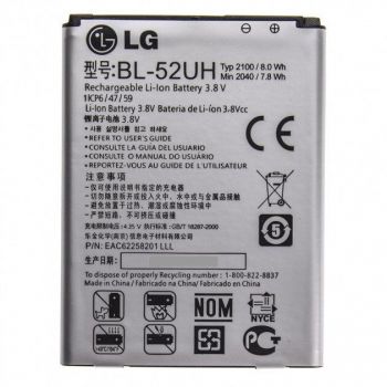 Аккумулятор (батарея) для LG BL-52UH D280 (L65), D285, D320 (L70), D321, D325, H422 Spirit, MS323 Оригинал