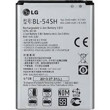 Аккумулятор (батарея) для LG D331, D335, D380, D405, D410, D415, D722 , D724, H502, X155 BL-54SH 2540 mAh