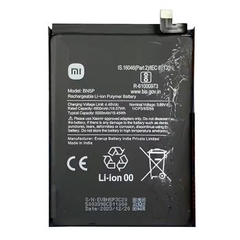 Аккумулятор (батарея) Xiaomi Redmi Note 13 4G 23129RAA4G BN5P 5000mAh Оригинал