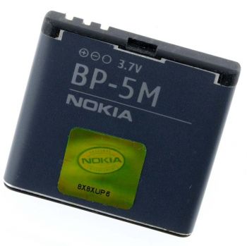 Аккумулятор (батарея) для Nokia BP-5M Nokia 5610, 5700, 6500 Slide, 7390, 8600 Luna Оригинал