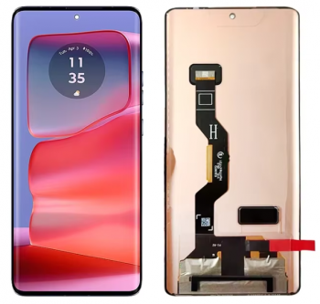 Дисплей Motorola XT2403, XT2403-1, XT2403-2 Edge 50 Pro с сенсором (тачскрином) черный Оригинал