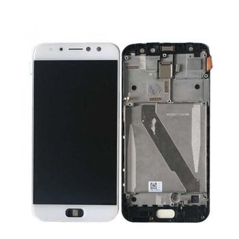 Дисплей Asus ZD552KL ZenFone 4 Selfie Pro Z01MD, Z01MDA с сенсором (тачскрином) белый с рамкой Оригинал