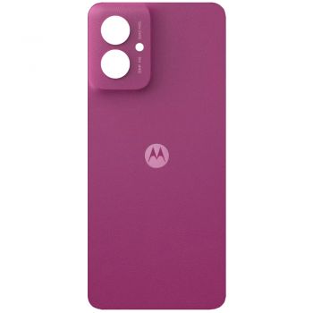 Задняя крышка корпуса Motorola XT2435, XT2435-2 Moto G55 розовая Оригинал