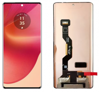 Дисплей Motorola XT2427, XT2427-2, XT2427-3 Moto G85 с сенсором (тачскрином) черный Оригинал