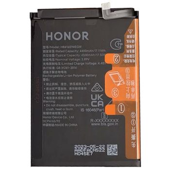 Аккумулятор (батарея) Huawei Honor X8b LLY-LX1, LLY-LX2, LLY-LX3. Honor 200 Lite LLY-NX1 HB416594EGW 4500mAh Оригинал