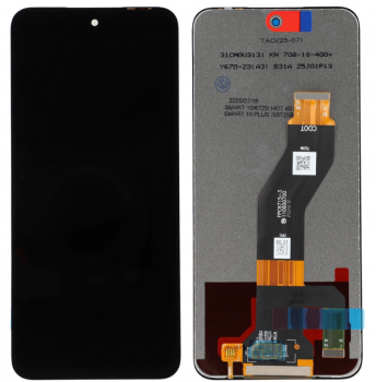 Дисплей Infinix Smart 10 X6725, Smart 10 Plus X6725B, X6725C с сенсором (тачскрином) черный