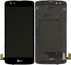 Дисплей (LCD) LG K350E K8, K350N, Phoenix 2 с сенсором черный