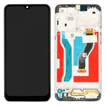 Дисплей Samsung A107 (SM-A107F, SM-A107F/DS) Galaxy A10s 2019 с сенсором (тачскрином) черный с рамкой