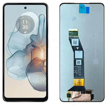 Дисплей Motorola XT2421, XT2421-13 Moto E14 с сенсором (тачскрином) черный Оригинал