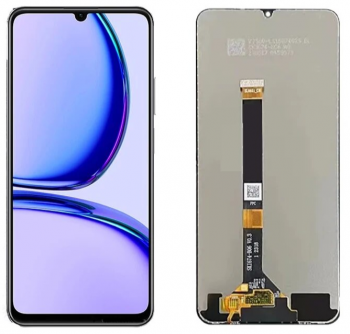 Дисплей Realme C51 RMX3830 с сенсором (тачскрином) черный Оригинал