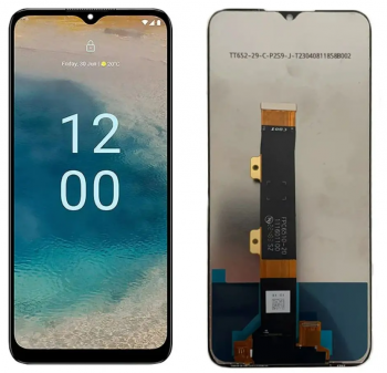 Дисплей Nokia G22 TA-1528, TA-1516 с сенсором (тачскрином) черный Оригинал