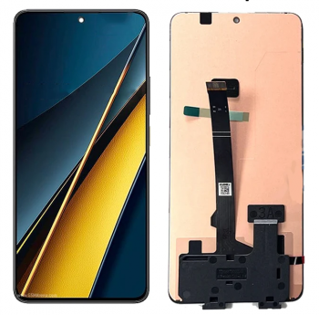 Дисплей Xiaomi Poco X6 Pro 5G 2311DRK48G, 2311DRK48I с сенсором (тачскрином) черный Оригинал