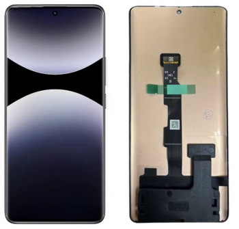 Дисплей Xiaomi Redmi Note 14 Pro 4G 24116RACCG с сенсором (тачскрином) черный Оригинал