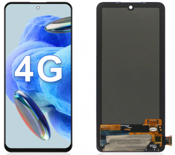 Дисплей Xiaomi Redmi Note 12 Pro 4G 2209116AG с сенсором (тачскрином) черный Оригинал