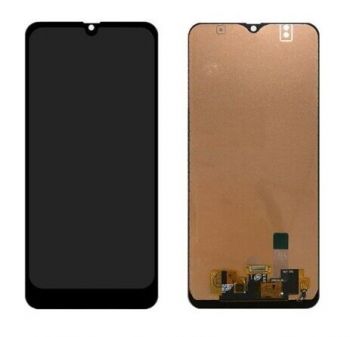 Дисплей Samsung M215 (SM-M215F) Galaxy M21 с сенсором (тачскрином) черный OLED