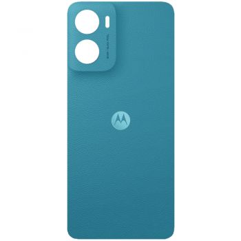 Задняя крышка корпуса Motorola XT2523, XT2523-3 Moto G05 синяя Оригинал