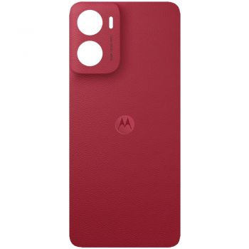 Задняя крышка корпуса Motorola XT2523, XT2523-3 Moto G05 красная Оригинал
