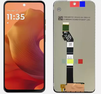 Дисплей Motorola XT2521, XT2521-3 Moto G15. XT2521, XT2521-5, Moto G15 Power с сенсором (тачскрином) черный Оригинал