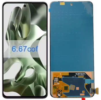 Дисплей Realme 13 Plus RMX5000, RMX5002. Realme 13 4G с сенсором (тачскрином) черный OLED
