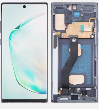 Дисплей Samsung N970 (SM-N970, SM-N970F/DS) Galaxy Note 10 с сенсором (тачскрином) черный с рамкой TFT
