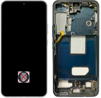 Дисплей Samsung S901 (SM-S901B, SM-S901B/DS) Galaxy S22 5G с сенсором (тачскрином) черный с рамкой TFT