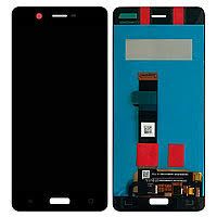 Дисплей (LCD) Nokia 6.1 TA-1050, Dual Sim TA-1043 с сенсором чёрный