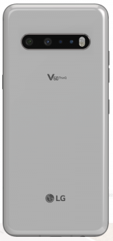 Задняя крышка корпуса LG V600, LM-V600, V600AM V60 ThinQ 5G белая Оригинал