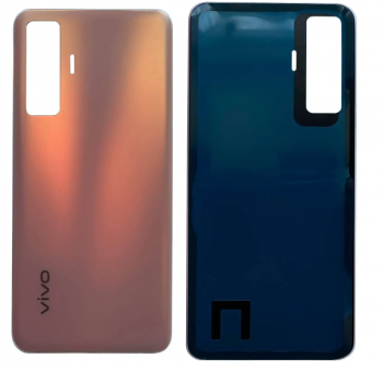 Задняя крышка корпуса Vivo X50 2004 розовая Оригинал