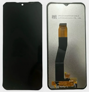 Дисплей Oukitel WP35, WP39 с сенсором (тачскрином) черный Оригинал