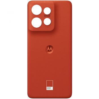 Задняя крышка корпуса Motorola XT2409, XT2409-01 Edge 50 Neo красная Оригинал