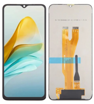 Дисплей ZTE Blade A53, Blade A53 Plus с сенсором (тачскрином) черный Оригинал