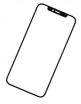 Стекло сенсорного экрана Apple iPhone XS Max A2101, A1921, A2104 черное Оригинал