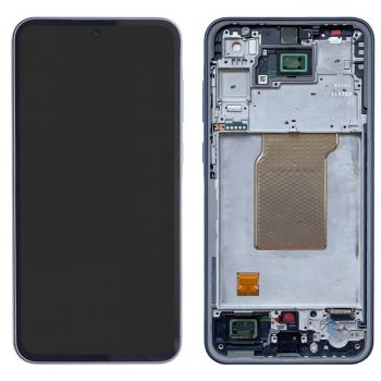 Дисплей Samsung A356 (SM-A356B, SM-A356B/DS) Galaxy A35 5G с сенсором (тачскрином) черный с рамкой OLED