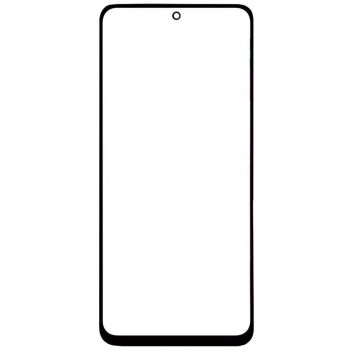 Стекло сенсорного экрана Xiaomi Redmi Note 12S 2303CRA44A черное Оригинал
