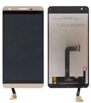 Дисплей (LCD) Cubot X15 с сенсором золотой Оригинал
