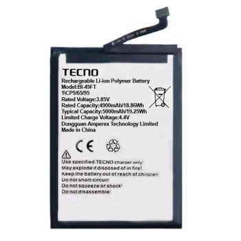Аккумулятор (батарея) Tecno POP 4 Pro BC3 BL-49FT 5000mAh Оригинал