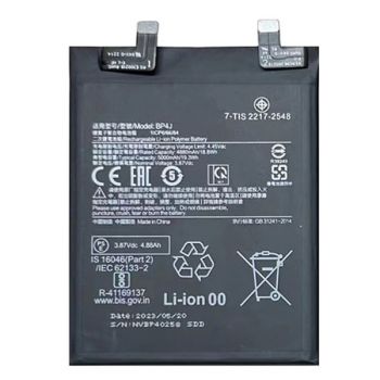 Аккумулятор (батарея) Xiaomi Redmi Note 12 Pro Plus 22101316UCP, 22101316UG BP4J 5000mAh Оригинал