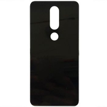 Задняя крышка корпуса Nokia 6.1 Plus Dual Sim (Nokia X6) TA-1083, TA-1099, TA-1103 черная Оригинал