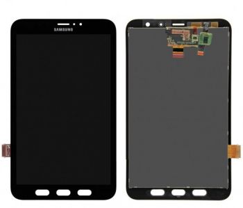 Дисплей Samsung T395 (SM-T395N) Galaxy Tab Active 2 LTE с сенсором (тачскрином) черный Оригинал