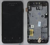 Дисплей (LCD) Asus ZenFone 4 MAX 5.2" (ZC520KL) с сенсором черный + рамка