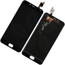 Дисплей (LCD) Meizu M2, M2 mini (M578) с сенсором чёрный маленькая 5x5 mm